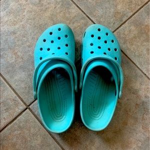 Blue Crocs